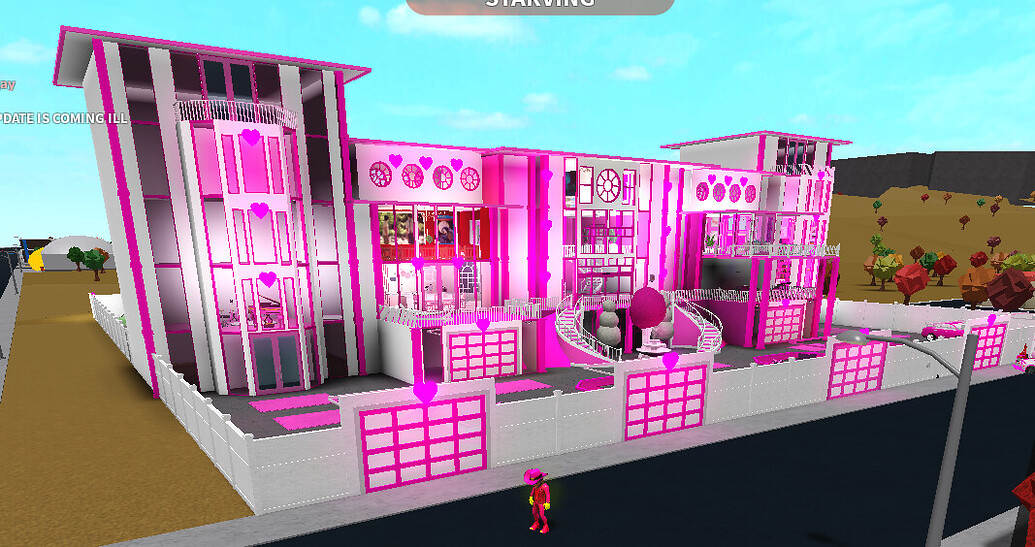 [Bloxburg] Barbie Mansion? - LumbSmasher - applebee1558 forums